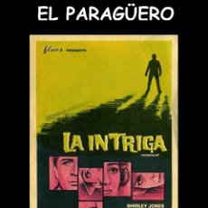 Cine: FOLLETO DE MANO ORIGINAL AÑO 1964 LA INTRIGA. Lote 360238755