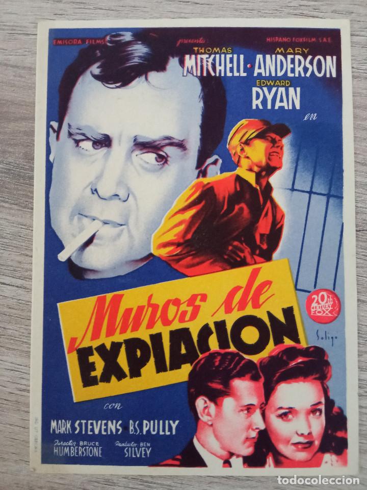 Cine: MUROS DE EXPIACI&Oacute;N, THOMAS MITCHELL, SOLIG&Oacute;