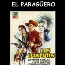 Cine: FOLLETO DE MANO ORIGINAL AÑO 1961 LOS LLANEROS. Lote 360247470