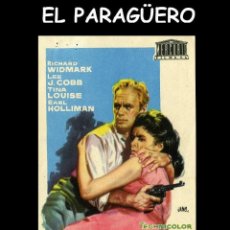 Cine: FOLLETO DE MANO ORIGINAL AÑO 1959 LA TRAMPA. Lote 360253795