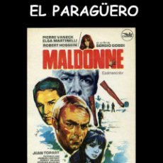 Cine: FOLLETO DE MANO ORIGINAL AÑO 1969 MALDONNE. Lote 360287200