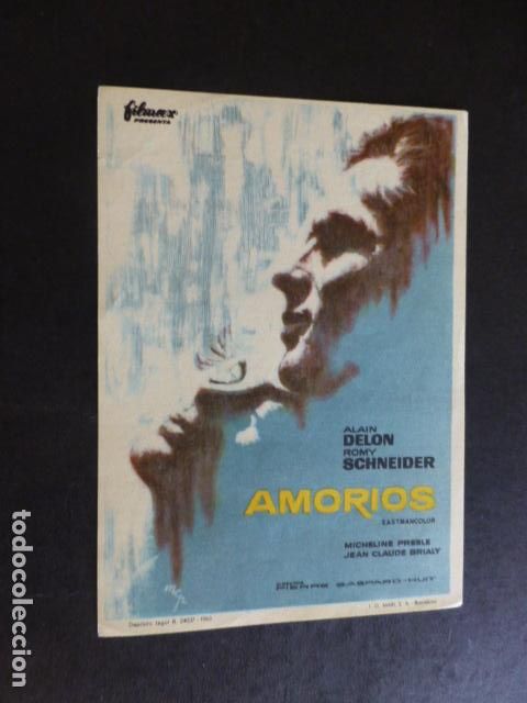 Cine: AMORIOS PROGRAMA DE MANO SIN PUBLICIDAD - Foto 1
