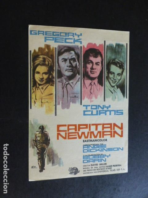 Cine: CAPITAN NEWMAN PROGRAMA DE MANO SIN PUBLICIDAD - Foto 1