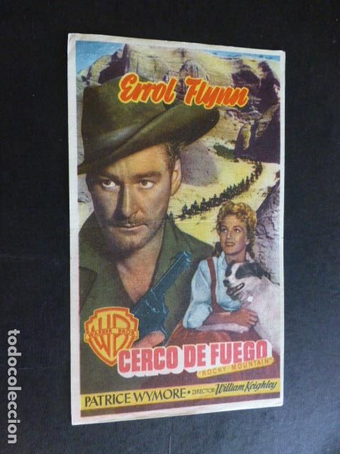 Cine: CERCO DE FUEGO PROGRAMA DE MANO SIN PUBLICIDAD - Foto 1