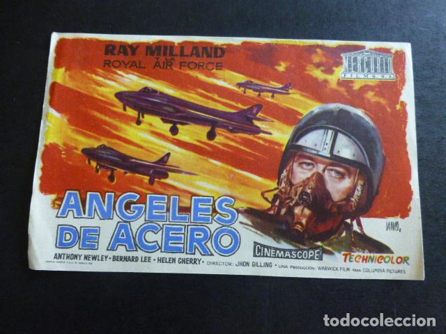 Cine: ANGELES DE ACERO PROGRAMA DE MANO SIN PUBLICIDAD - Foto 1