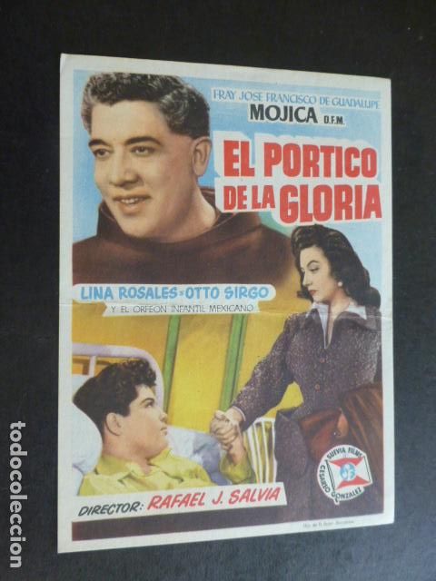Cine: EL PORTICO DE LA GLORIA PROGRAMA DE MANO SIN PUBLICIDAD - Foto 1