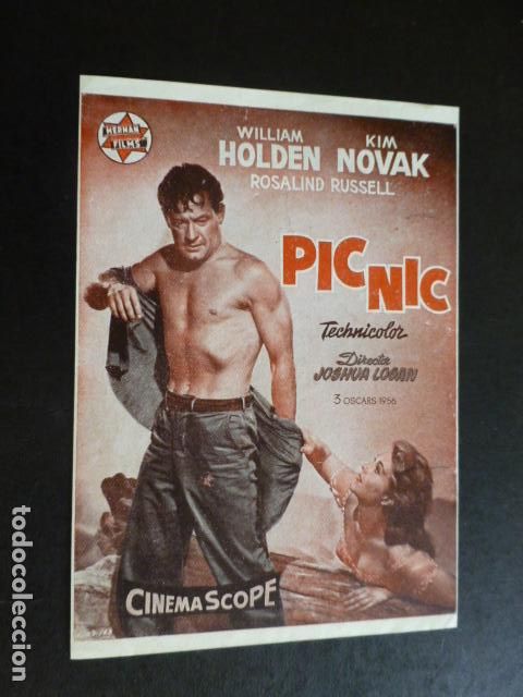 Cine: PICNIC PROGRAMA DE MANO SIN PUBLICIDAD - Foto 1