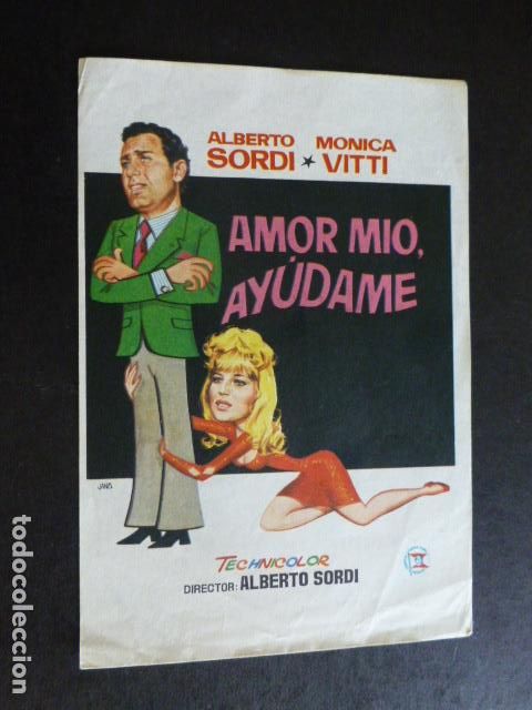 Cine: AMOR MIO, AYUDAME PROGRAMA DE MANO SIN PUBLICIDAD - Foto 1
