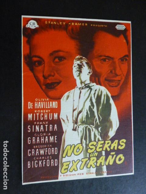 Cine: NO SER&Aacute;S UN EXTRA&Ntilde;O PROGRAMA DE MANO SIN PUBLICIDAD - Foto 1