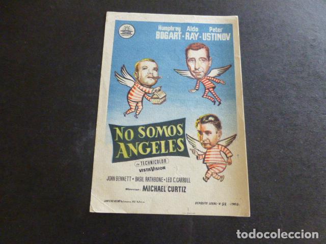 Cine: NO SOMOS ANGELES PROGRAMA DE CINE SIN PUBLICIDAD - Foto 1