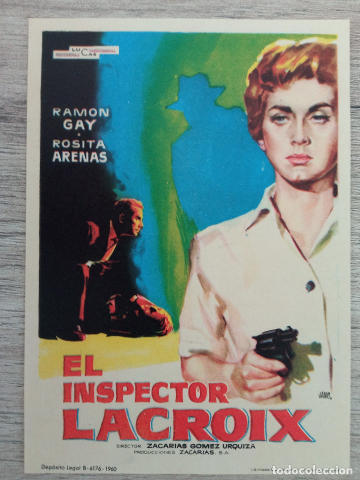 Cine: EL INSPECTOR LACROIX, RAMON GAY - Foto 1