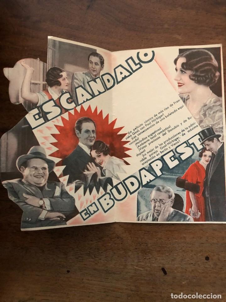 Cine: PROGRAMA DOBLE ESC&Aacute;NDALO EN BUDAPEST - Foto 2