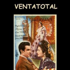 Cine: FOLLETO DE MANO ORIGINAL AÑO 1949 MENDAVAL - JUANITA REINA