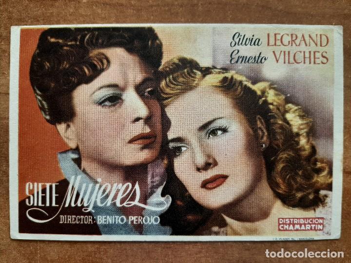 Cine: PROGRAMA DE MANO : SIETE MUJERES - Foto 1