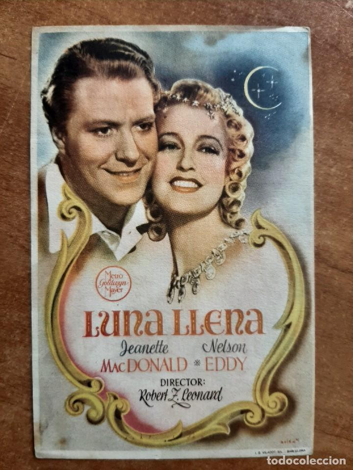 Cine: PROGRAMA DE MANO : LUNA LLENA - Foto 1