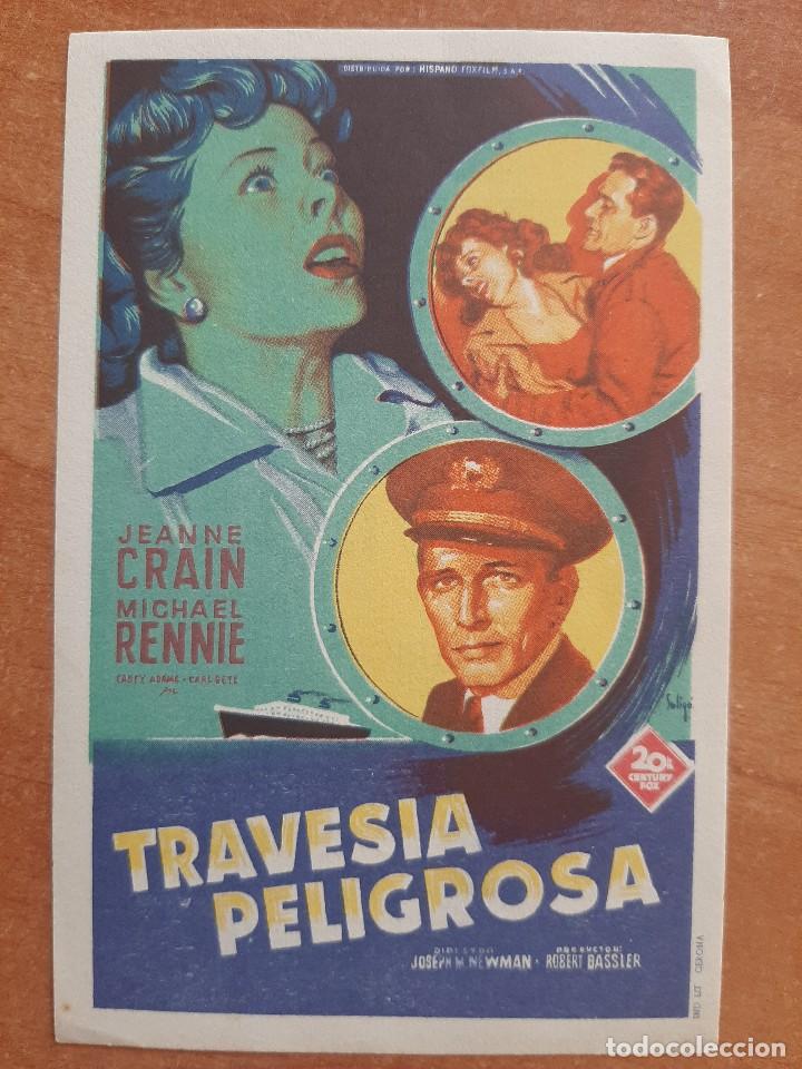 Cine: PROGRAMA DE MANO : TRAVES&Iacute;A PELIGROSA - Foto 1