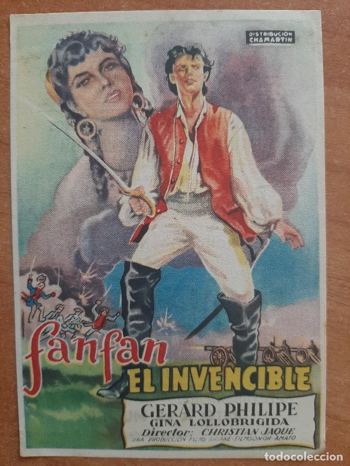 Cine: PROGRAMA DE MANO : FAN FAN EL INVENCIBLE - Foto 1