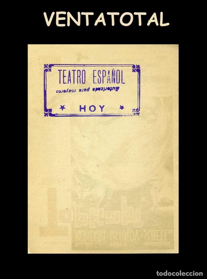 Cine: FOLLETO DE MANO ORIGINAL A&Ntilde;O 1964 TOPKAPI - Foto 2