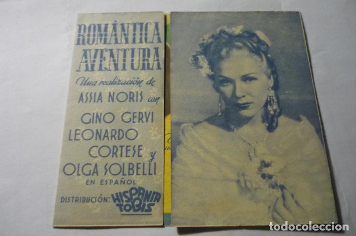 Cine: programa doble romantica aventura- gino cervi - Foto 1