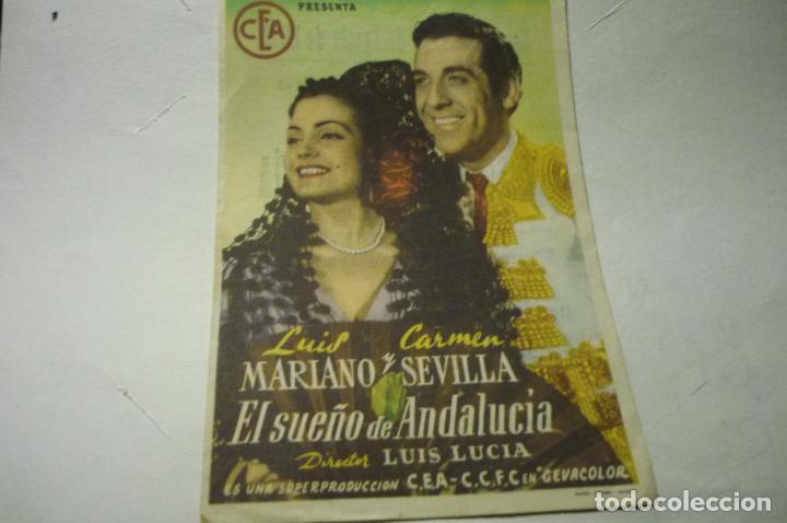 Cine: PROGRAMA EL SUE&Ntilde;O DE ANDALUCIA.-CARMEN SEVILLA- - Foto 1