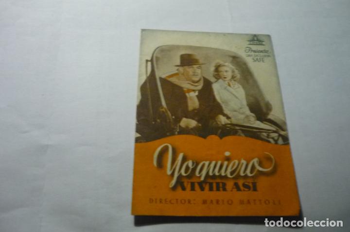 Cine: programa doble yo quiero vivir asi.- - Foto 1