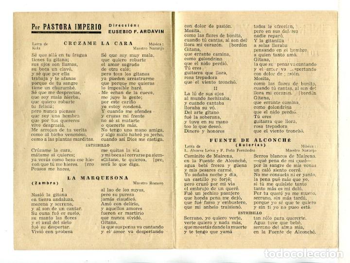 Cine: LA MARQUESONA, con Pastora Imperio. - Foto 2