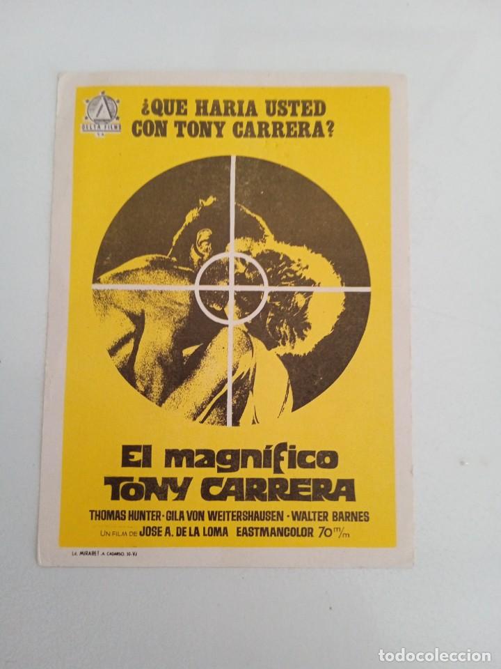 Cine: El magn&iacute;fico Tony Carrera - Foto 1