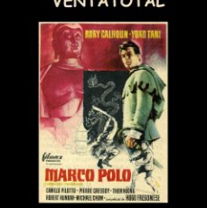 Cine: FOLLETO DE MANO ORIGINAL AÑO 1962 MARCO POLO. Lote 363023750