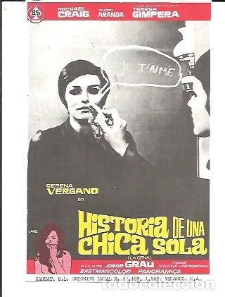 Cine: PROGRAMA CINE HISTORIA DE UNA CHICA SOLA - Foto 1