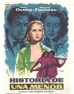 Cine: PROGRAMA CINE HISTORIA DE UNA MENOR - Foto 1