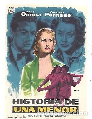 Cine: PROGRAMA CINE HISTORIA DE UNA MENOR - Foto 1