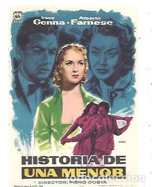 Cine: PROGRAMA CINE HISTORIA DE UNA MENOR - Foto 1