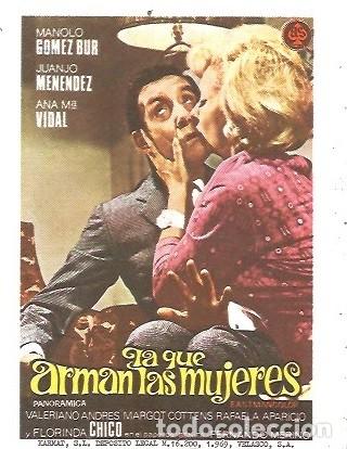 Cine: PROGRAMA CINE LA QUE ARMAN LAS MUJERES - Foto 1