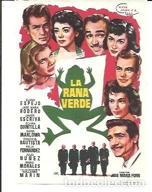 Cine: PROGRAMA CINE LA RANA VERDE - Foto 1
