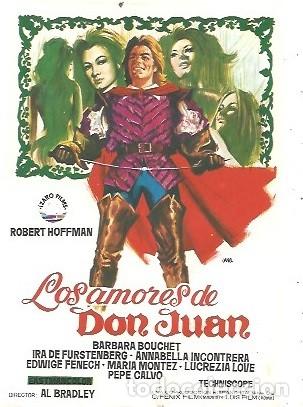 Cine: PROGRAMA CINE LOS AMORES DE DON JUAN - Foto 1