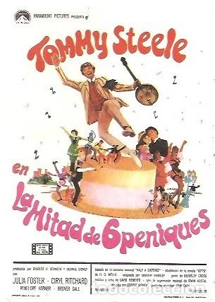 Cine: PROGRAMA CINE TOMMY STEELE EN LA MITAD DE 6 PENIQUES - Foto 1