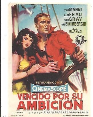 Cine: PROGRAMA CINE VENCIDO POR SU AMBICION - Foto 1