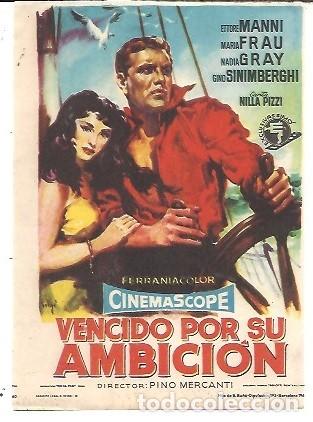 Cine: PROGRAMA CINE VENCIDO POR SU AMBICION - Foto 1