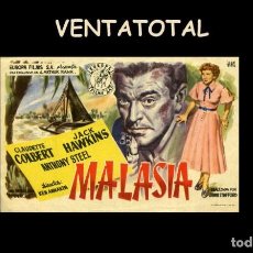 Cine: FOLLETO DE MANO ORIGINAL AÑO 1952 MALASIA. Lote 363174455