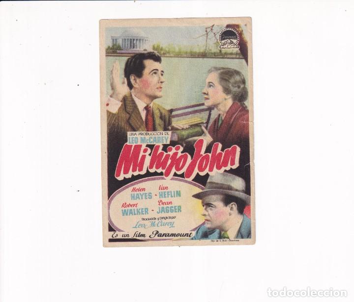 Cine: MI HIJO JOHN .- LEO McCAREY - Foto 1