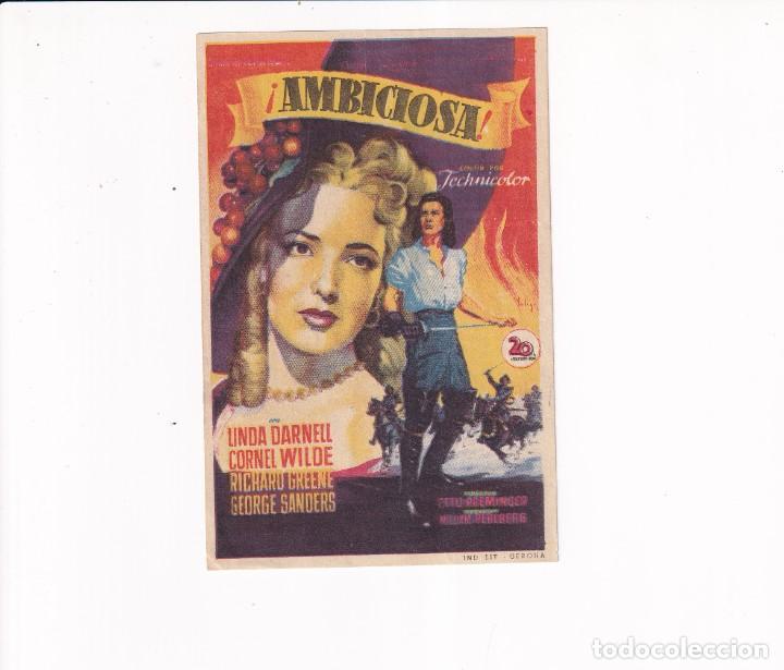 Cine: AMBICIOSA .- LINDA DARNELL - Foto 1
