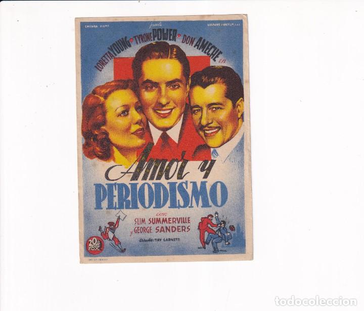 Cine: AMOR Y PERIODISMO .- LORETTA YOUNG - Foto 1