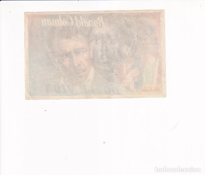 Cine: DOBLE VIDA .- RONALD COLMAN - Foto 2
