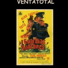 Cine: FOLLETO DE MANO ORIGINAL AÑO 1951 GUARDIAS Y LADRONES. Lote 363298725