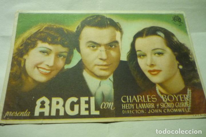 Cine: programa argel -charles boyer.-publicidad - Foto 1