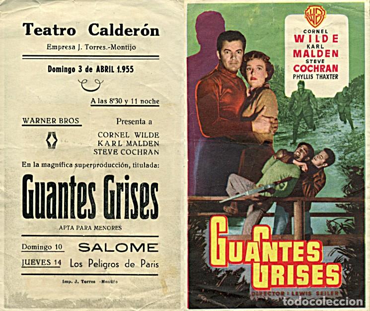 Cine: Programa de mano Teatro Calder&oacute;n. Montijo (Badajoz) - Foto 1