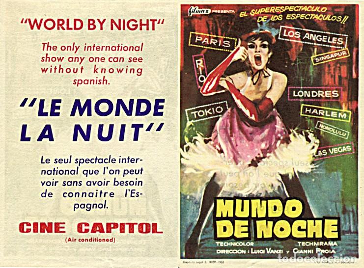 Cine: Programa de mano Cine Capitol. C&aacute;ceres - Foto 1