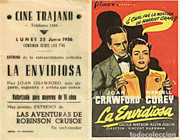 Cine: Programa de mano Cine Trajano. M&eacute;rida - Foto 1