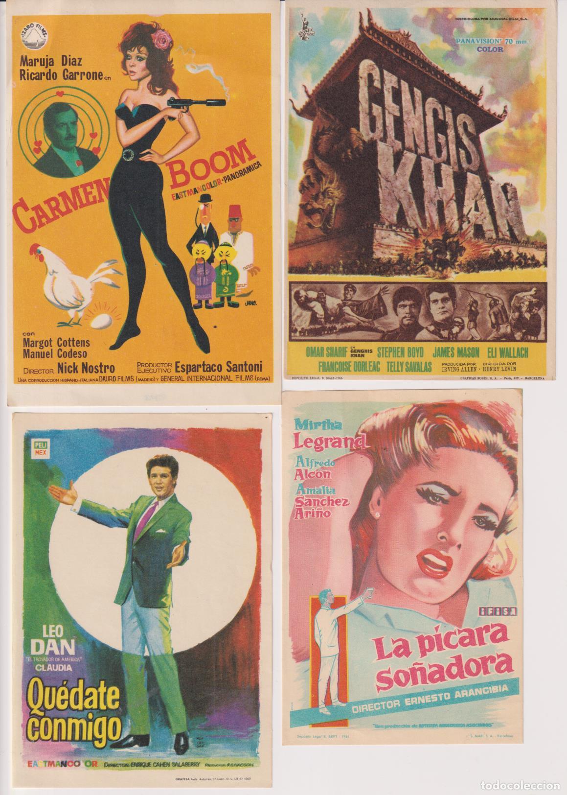 Cine: Lote de 4 Programas: Gengis Khan y otros - Foto 1