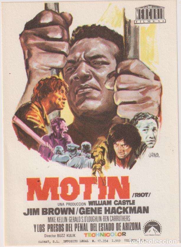 Cine: Mot&iacute;n. Sencillo de Mercurio. IMPECABLE! - Foto 1